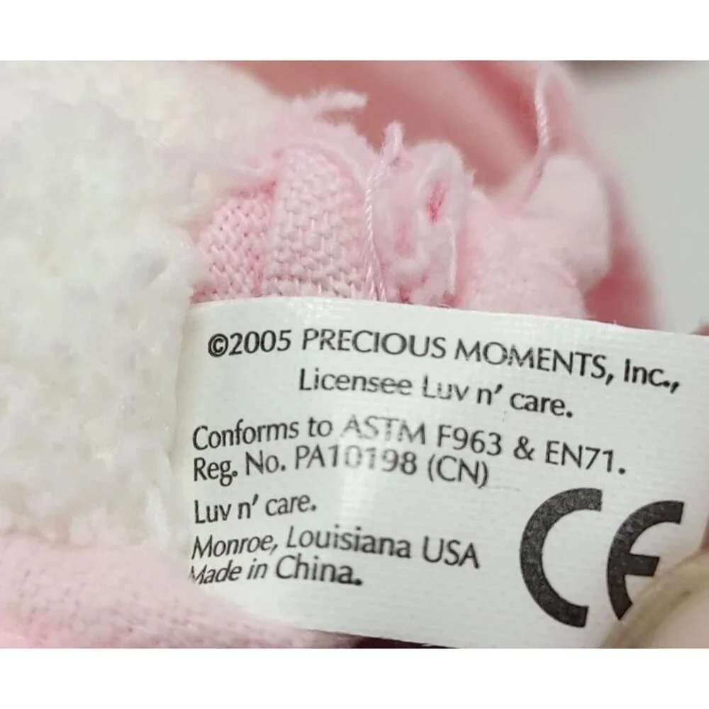 precious moments Praying Bunny Plush 2005 luv n' care 6